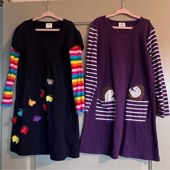 BUNDLE 5 Winter Dresses inc Boden, Old Navy, faux Mini Boden - Picture 3 of 4